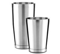 Cpolebev Conjunto de Coctelera Premium Conjunto de Agitador Pro Boston de una Pieza. Coctelera de No Ponderada de Acero Inoxidable 304