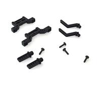 Cpolebev Conjunto de Columna de Carcasa de Montaje de Postes de Cuerpo Delantero y Trasero para UD1603 UD1604 UD 1603 1/16 RC Accesorios de Repuesto de Coche