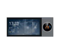 Cpolebev Control de Hogar Inteligente Tuya de 6 Pulgadas con Zigbee Hub Gateway Voice Pantalla Táctil Multifunción Interruptor de Control Central