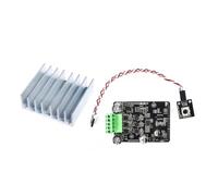 Cpolebev Controlador de Motor Sin Escobillas de CC Trifásico BLDC de 6-80 V CC, Placa Controladora de Motor de Alta Potencia PWM de 1600 W, Regulador de Motor Sin Hall