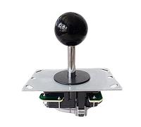 Cpolebev Controlador de Palanca de Mando Arcade Palanca de Mando Palanca de Mando con Placa de Circuito 5P Pin Sin Luz Manejar de Consola de Juegos Palanca de Mando I