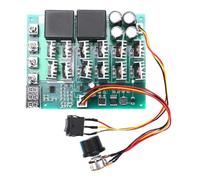 Cpolebev Controlador de Velocidad de Motor DC 10-55 V 100 A PWM HHO RC Interruptor de Control Inverso con Pantalla LED