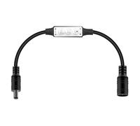 Cpolebev Controlador en LíNea de Bajo Perfil Mini Interruptor de AtenuacióN de 3 Teclas para Tira de Luz LED Negro