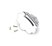 Cpolebev Cordal de Mandolina de Metal para Mandolina de 8 Cuerdas, Transductor de Guitarra Plateada, Instrumento de Captación de Sonido