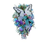 Cpolebev Coronas de Mariposas de Verano para Puerta de Entrada, Decoración de Mariposas de y Verano, Señal de, de Verano