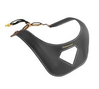 Cpolebev Correa Ajustable para el Cuello y el Hombro para Saxofón, Arnés Doble con Correa para el Hombro, Accesorios para Instrumentos Musicales para Saxofón