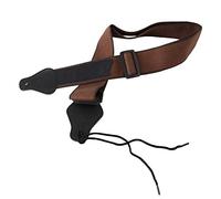 Cpolebev Correa de Guitarra con 3 de SeleccióN Correa de AlgodóN 100% Suave para Guitarras EléCtricas y AcúSticas Bajas (Café)