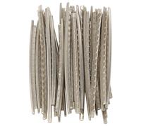 Cpolebev Cpolebev(R) 24Pcs Guitarra Electrica Traste Alambre Conjunto 2,2 Mm