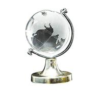 Cpolebev Cristal del Vidrio Esmerilado del Globo del Mundo Parese pisapapeles hogar turistica Boda