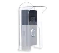 Cpolebev Cubierta de Lluvia de PláStico Transparente para Timbre, Adecuada para Modelos de Timbre, Protector Impermeable, Timbres con VíDeo