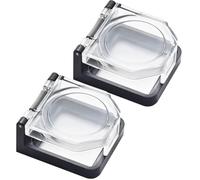 Cpolebev Cubierta del Interruptor del Botón de Encendido, Impermeable y Resistente A Colisiones, Protector de Seguridad A Prueba de Polvo para Orificio de Montaje de 25 mm A