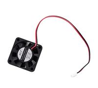 Cpolebev DC 12V 0.1A 2 Ventilador de enfriamiento Enfriador de CPU Caja de PC 40mm x 40mm x 10mm