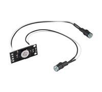 Cpolebev Dc 5-5.5V Sensor De Pista De Fuente De Luz De Un Solo Eje Modulo De Sensor De Seguimiento Panel De Energia Solar Placa De Circuito Automatica Con Sonda