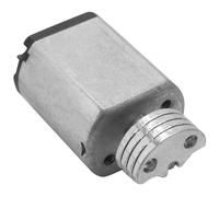 Cpolebev DC1.5V-9V 0.08A 3200RPM Motor vibrado mini de velocidad de salida 18x15x12mm Plata