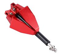 Cpolebev de Cabrestante de Coche RC de Servicio Pesado Universal de Metal, de Cabrestante Plegable, para Oruga de Coche RC 1/10, TRX4 SCX10 D90 CC01