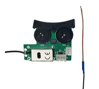 Cpolebev de Captación de Guitarra Acústica para VT1 Tail Nail Pickup EQ DIY Tuner Piezo Pickup Ecualizador con Mic Beat Board