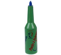 Cpolebev De Flair Bartender Bartending Practica Cafe Bar Botella Coctel Vino Shaker - Verde