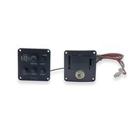 Cpolebev de Preamplificador ISYS+ EQ para Guitarra Acústica, Amplificador de Guitarra Acústica, Accesorios de Guitarra con Sonido Ajustable