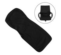 Cpolebev de Silla de Oficina de Silla de Oficina EláStica Siamesa Silla Giratoria Protectora de SillóN de Computadora (Negro)