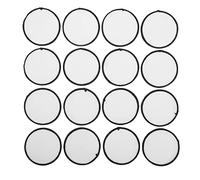 Cpolebev de SublimacióN de 16 Piezas en Circular para Planchar de Tela de Calidad para Ropa, Sombreros, Uniformes, Mochilas