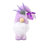 Cpolebev DecoracióN de Gnomos Suecos de Lavanda para el Hogar, Bandeja Escalonada de y Verano, Color Pastel, DecoracióN de Felpa, Enano NóRdico