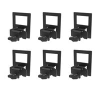 Cpolebev Deslizante para Colchón Soporte de Colchón Extragrueso para Estructura de Cama de Metal Pinza de Colchón Antideslizante Topes de Colchón 6 Piezas