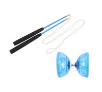 Cpolebev Diábolo de Rodamientos con Doble Cabeza, Juguete de Fitness para Jugar Al Aire Libre, Yo-Yo, Diábolo, Juguetes para Niños Mayores