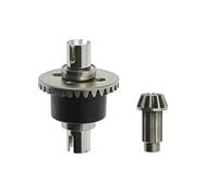Cpolebev Diferencial de Metal para SCY 16101 16102 16103 16201 Pro 1/16 Piezas de Mejora de Coche RC Sin Escobillas Accesorios