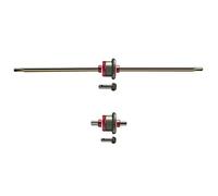 Cpolebev Diferencial Delantero y Trasero de Metal para FY01 FY02 FY03 FY04 FY05 FY06 FY07 FY08 1/12 RC Accesorios de Piezas de Mejora de Coche