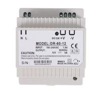 Cpolebev Din Fuente De Alimentacion De Carril 60W 12V Ac Dc Convertidor -60-12 Fuente De Alimentacion 12V 60W Buena Calidad