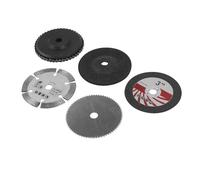 Cpolebev Disco de Corte de 5 Uds. de 75 Mm para Amoladora Angular de 10 Mm de DiáMetro Interior Hoja de Circular de Metal Muela Abrasiva Herramienta de Almohadillas de Lijado