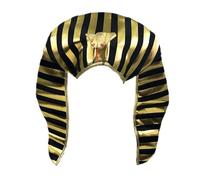 Cpolebev Disfraz de FaraóN Egipcio, Sombrero de FaraóN, Tocado de, Cobra Chapado en, para Disfraces de Halloween, Suministros TemáTicos para Fiestas