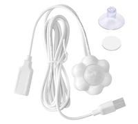 Cpolebev Dispensador de Fuente de Agua para Perros y Gatos con Sensor de Movimiento Inteligente Detector de Accesorios para Mascotas Universal USB Infrarrojo Inteligente
