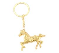 Cpolebev DIY Moda Caballo Coche Anillo de Aleacion de Zinc