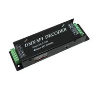 Cpolebev DMX200 SPI Controlador LED de Señal una Decodificador para 2801 6803 2812 2811 Cinta de Luz de Tira DC5V 12V 24V