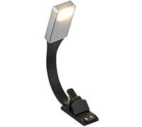 Cpolebev E-Book Recargable Luz LED para Papel Nueva LáMpara de Lectura USB Clip de LáMpara de Luz de Libro para el Dormitorio de Viaje Lector 3Model