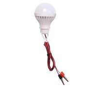 Cpolebev E27 12W Bombilla LED Emergencia Camping Caza Outdoor Lamparas Luz DC 12V