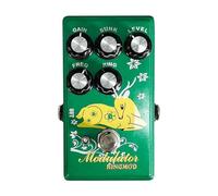Cpolebev Efecto de Guitarra Eléctrica Ringmod Pedal de Modulación Múltiple Pedal de Efecto Modulador de Anillo, Accesorios de Pedal de Guitarra