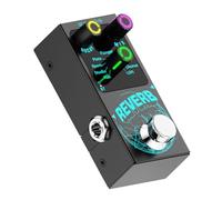 Cpolebev Efecto de Reverberación de Guitarra con Bluetooth 5.4, Efecto de Reverberación de Bloque Único, Luz Visual Colorida