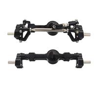 Cpolebev Eje de Portal Delantero y Trasero de Metal Completo para MN D90 MN-90 MN96 MN98 MN99S MN45 1/12 RC Accesorios de Piezas de Mejora de Coche, A