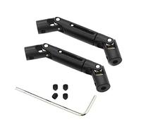Cpolebev Eje de TransmisióN Universal de Metal de 2 Piezas para D12 C14 C24 B16 B36 B24 MN D90 MN99S RC Coche Piezas de ActualizacióN
