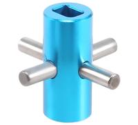 Cpolebev Eje Fijo Diferencial de Metal para TT-02 TT02 1/10 RC Accesorios de Piezas de ActualizacióN de AutomóViles, 1