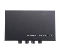 Cpolebev El MáS Mini 4 Puertos USB Impresora EscáNer Compartir Compartir Compartir Switch Splitter Box Hub