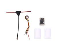 Cpolebev ELRS 2.4GHz Nano ExpressLRS Receptor Control de Alcance Alto Rendimiento Baja Latencia Compatible con Módulos de Drones RC