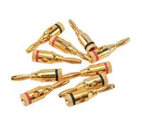 Cpolebev Enchufes De Banana, Conectores, Tipo Tornillo Abierto, 5 Pares