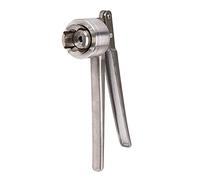 Cpolebev Engarzadora de Viales Manual de Acero Inoxidable MáQuina de Sellado Manual para Prensar Tapas Abatibles de 20 Mm para PláStico de Aluminio