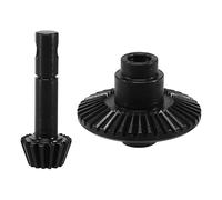 Cpolebev Engranaje CóNico Helicoidal de Alta Resistencia 40T 15T para 1/10 D90 Gelande II Anillo de Eje Yota y PiñóN