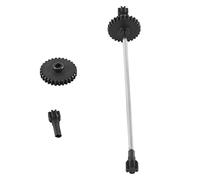 Cpolebev Engranaje de ConduccióN de Metal de Acero Engranaje de ReduccióN Eje de TransmisióN Central para 284131 K969 K989 P929 1/28 RC Piezas de ActualizacióN de Coche