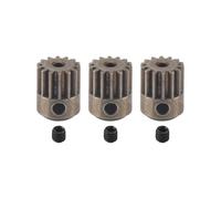 Cpolebev Engranaje de PiñóN de Motor de Metal, 3 Piezas, 14T para HBX 16889 16889A 16890 16890A SG1601 SG1602 Piezas de Repuesto de Coche Teledirigido
