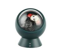 Cpolebev Enrolladores de Relojes MecáNicos para Relojes AutomáTicos Fuente de AlimentacióN USB Soporte Giratorio Expositor de Agitador de Moda Caja de Reloj Verde